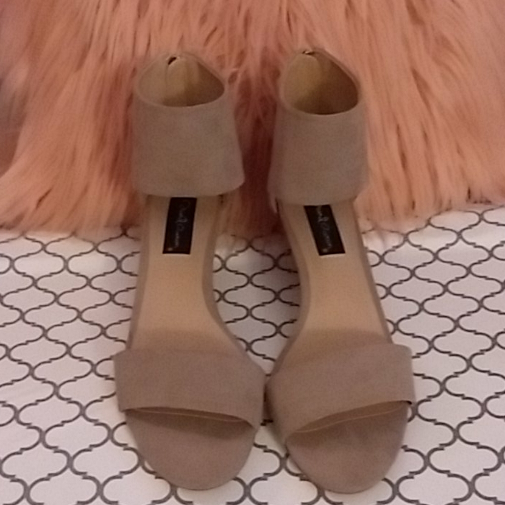 David Aaron ankle wedges